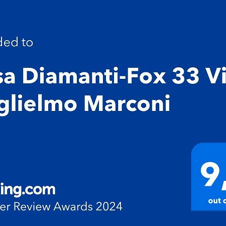 דירות Sonnino Casa Diamanti-Fox 33 Via Guglielmo Marconi מראה חיצוני תמונה