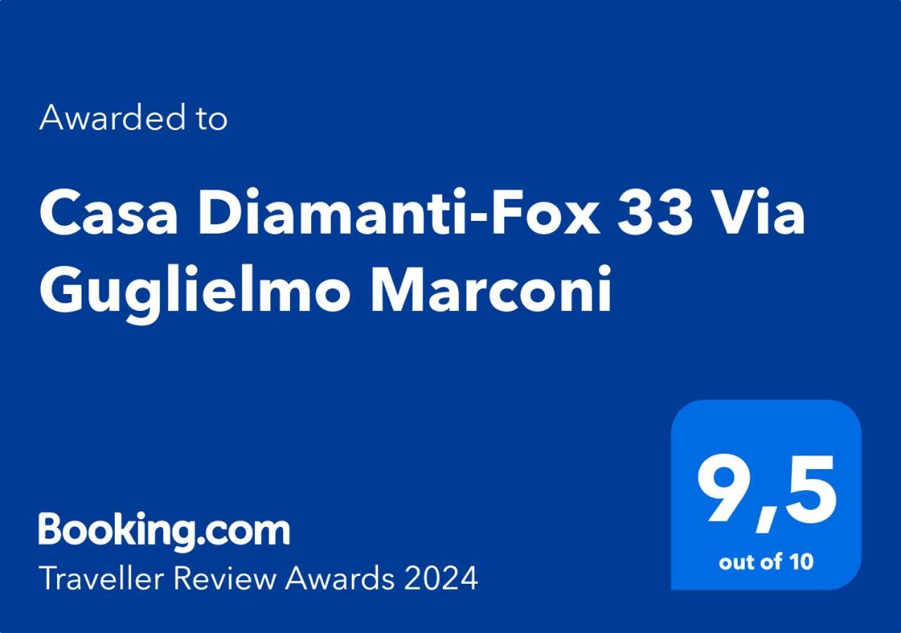 דירות Sonnino Casa Diamanti-Fox 33 Via Guglielmo Marconi מראה חיצוני תמונה